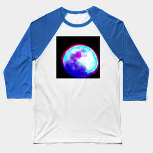 Pixel Moon Baseball T-Shirt